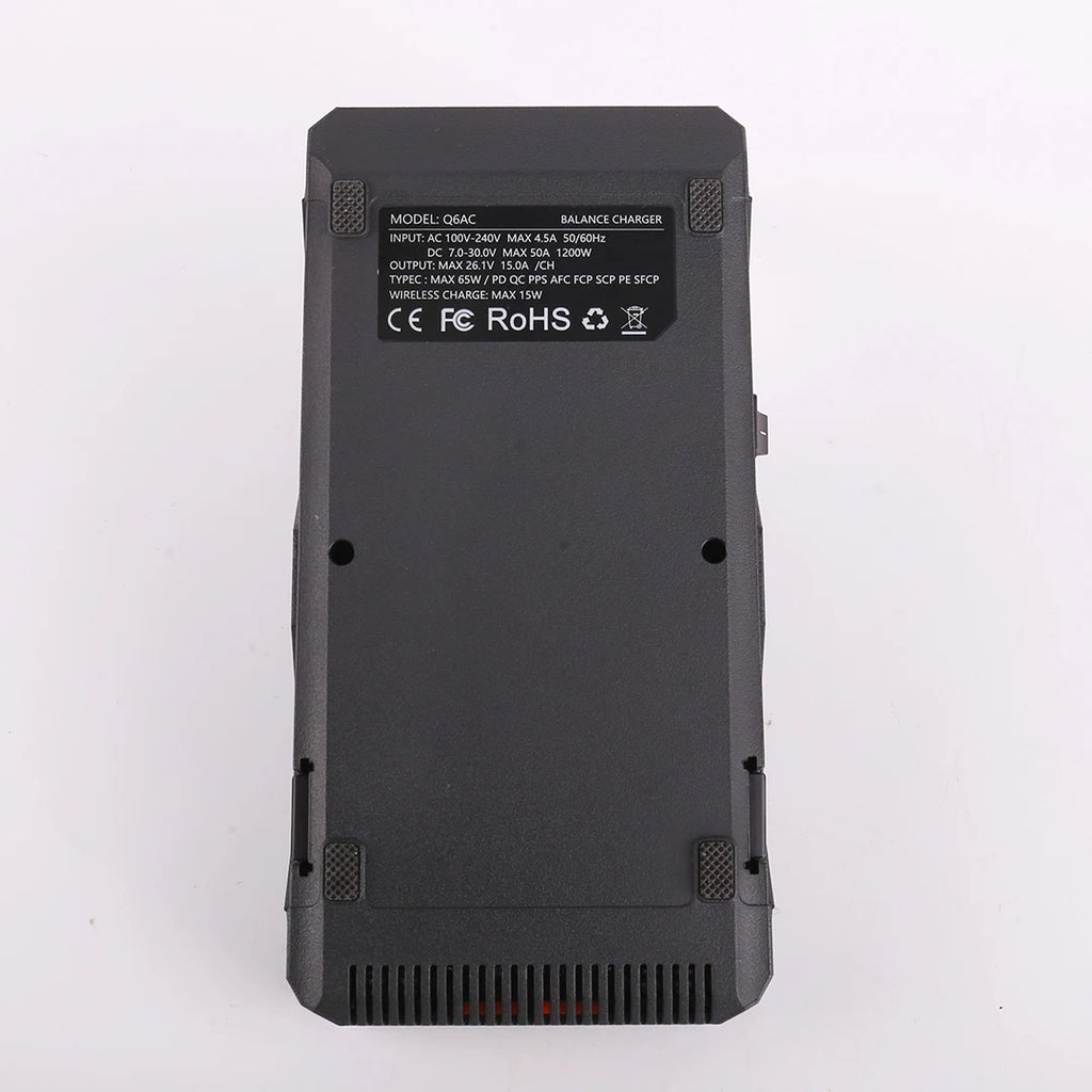 ToolkitRC Q6AC Multi-Chemistry Battery Charger — LiPo, LiFePO4, NiMH & Lead-Acid