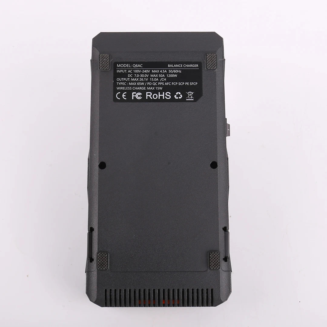 ToolkitRC Q6AC Multi-Chemistry Battery Charger — LiPo, LiFePO4, NiMH & Lead-Acid