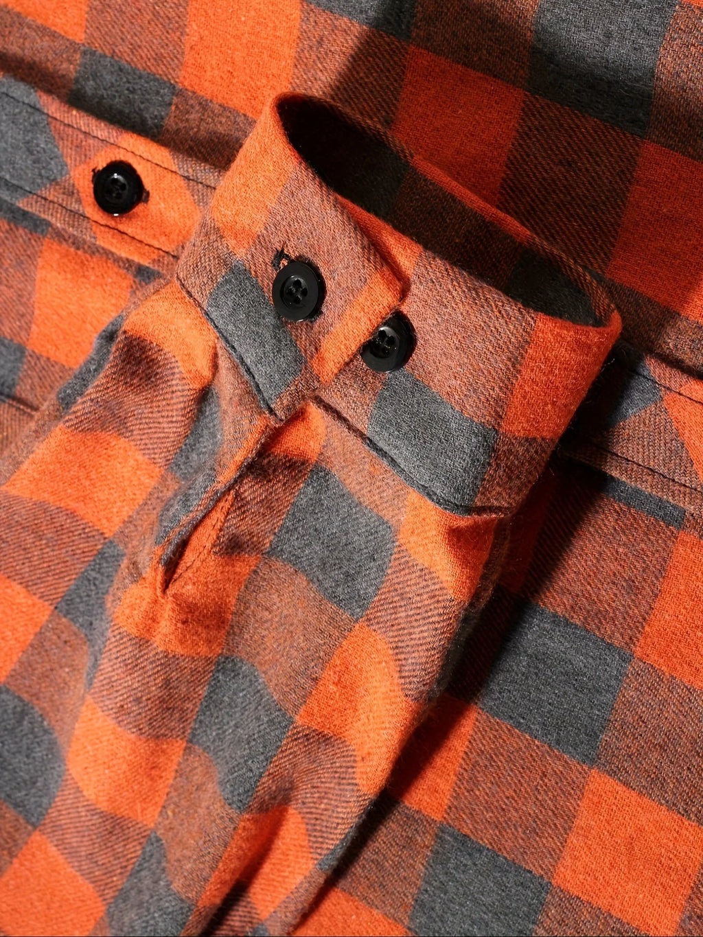 Men's Plaid Hooded Long Sleeve Shirt — Casual Flannel-Style Shirt Jacket