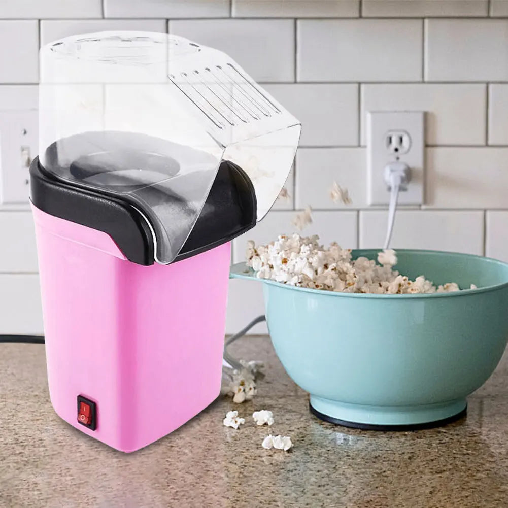 1200W Hot Air Popcorn Maker – High Popping Rate Electric Popcorn Machine for Home