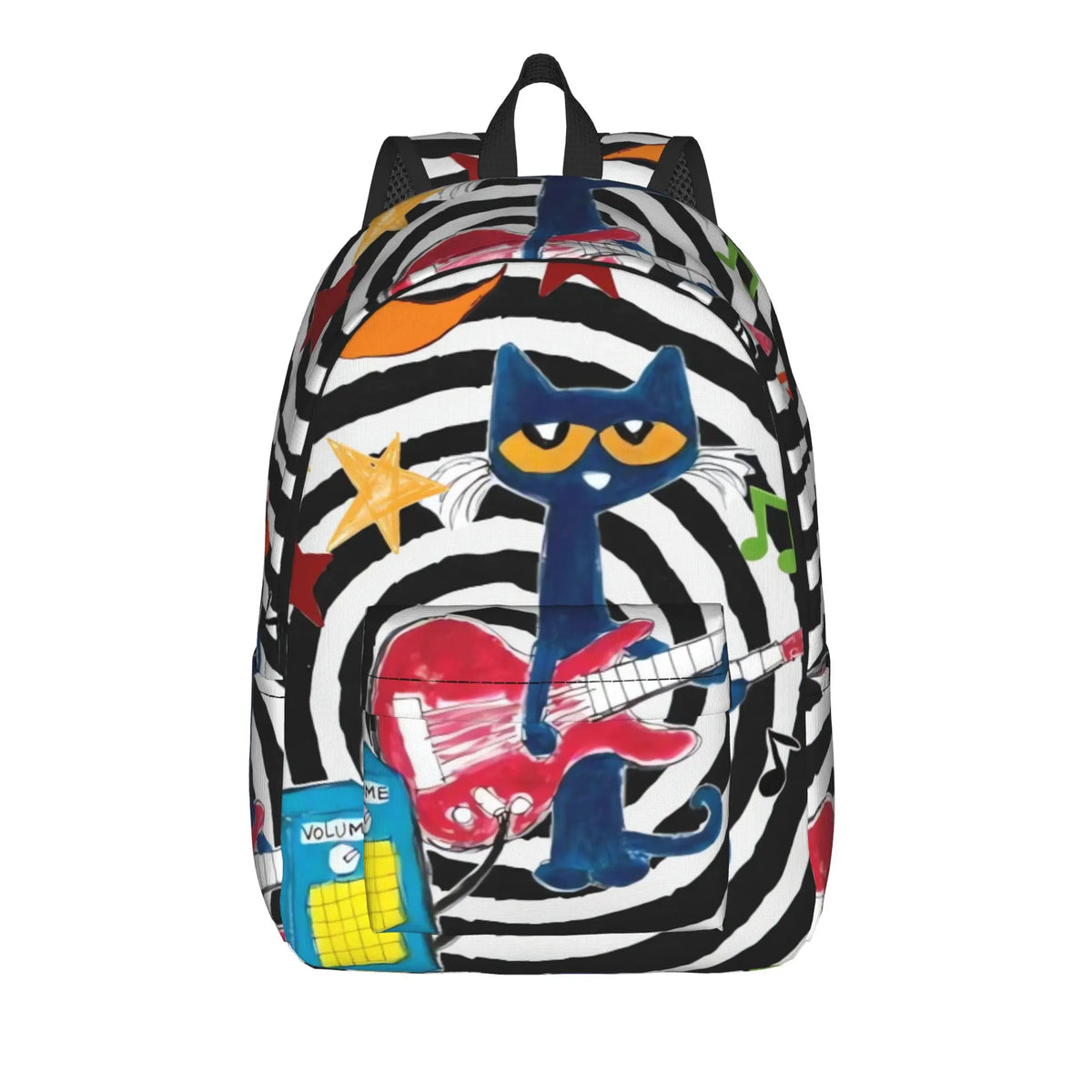 Pete the Cat Backpack – Casual Polyester Rucksack