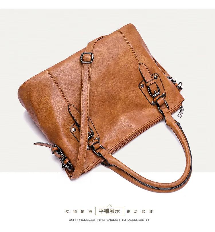 Vintage Patent Leather Pillow Shoulder Bag – Luxury Hobo Crossbody Handbag for Women