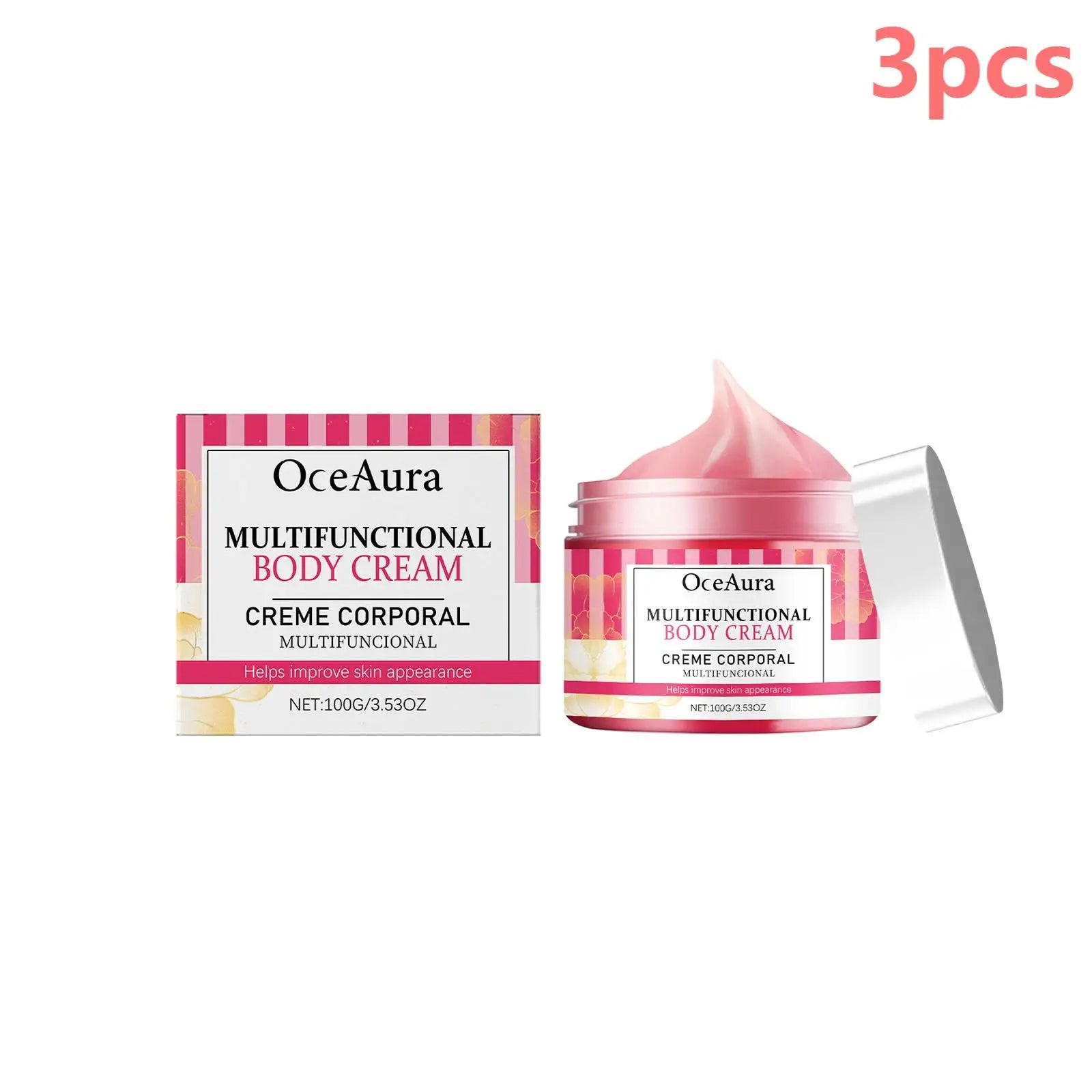 OceAura Pregnancy Stretch Mark Cream — Deep Hydration, Skin Regeneration & Non-Greasy Formula 100g