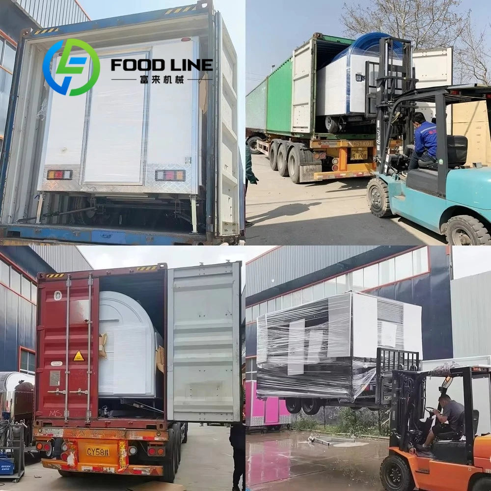 Customized Outdoor Mobile Food Cart – Multi-Use Street Vending Trailer for Snacks, Beverages & Desserts