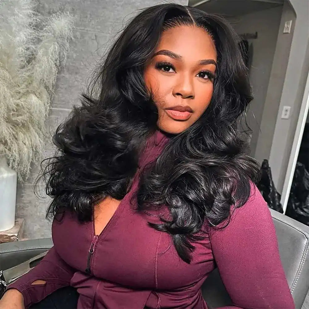 250 Density Body Wave Lace Front Wig | 13x4 13x6 5x5 HD Glueless Pre-Plucked Bleached Knots Brazilian Human Hair
