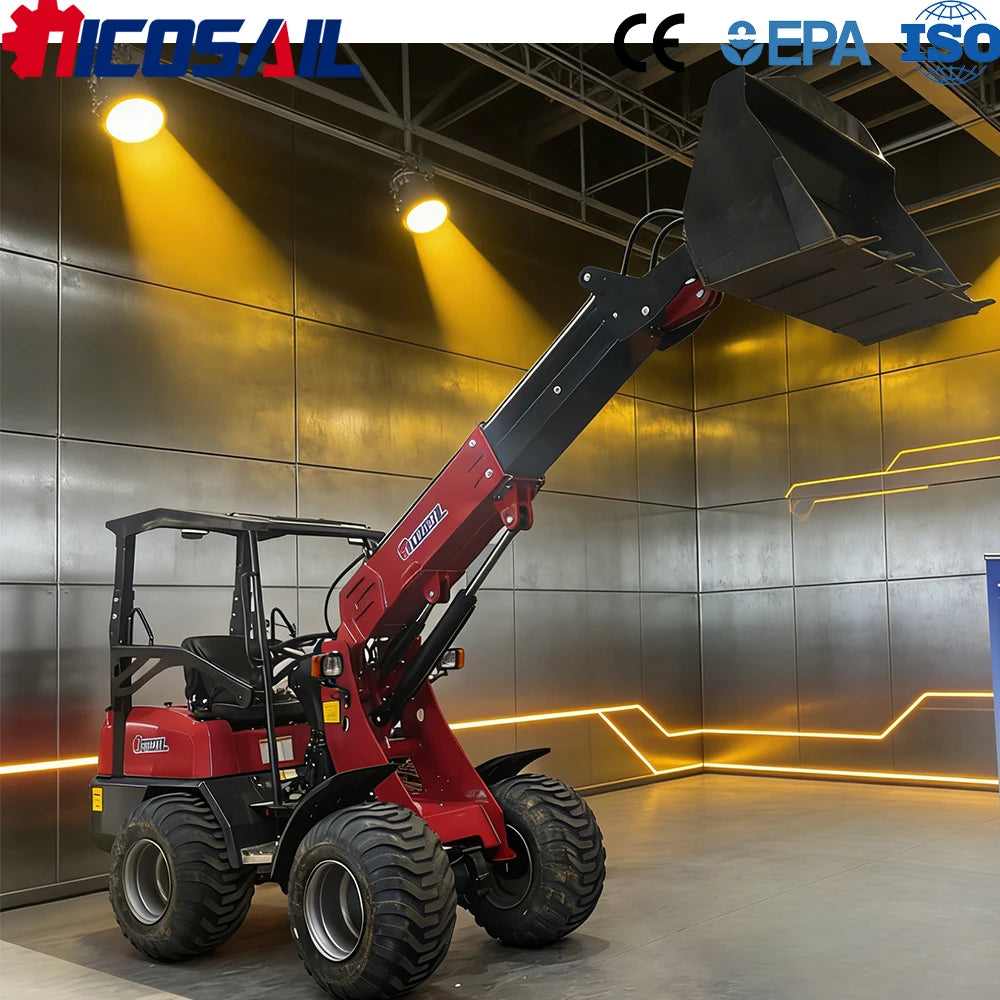 KZL918 Telescopic Compact Wheel Loader – Euro 5 CE Certified Heavy Duty