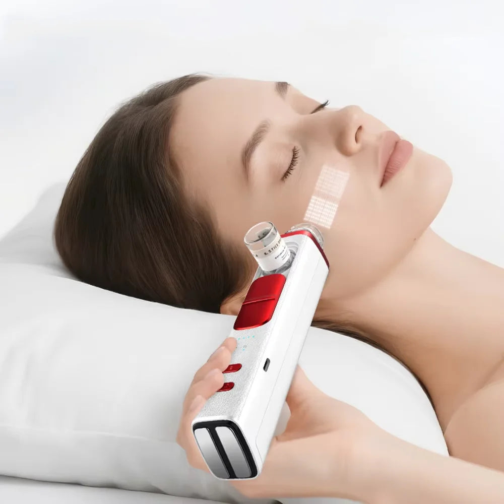 Omsblkin Handheld Facial Skin Rejuvenation & Tightening Beauty Instrument – USB-Powered Skin Care Device