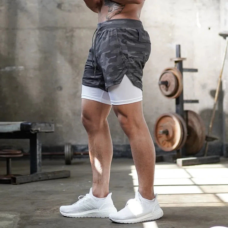 Men's Multi-Pocket Double-Layer Casual Shorts — Utility Everyday Shorts