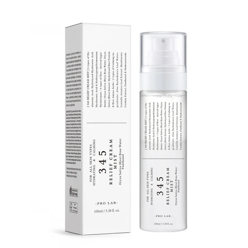 Korean 345 Skin-Softening Face Cream – Gentle Repair Moisturizer for Sensitive Skin