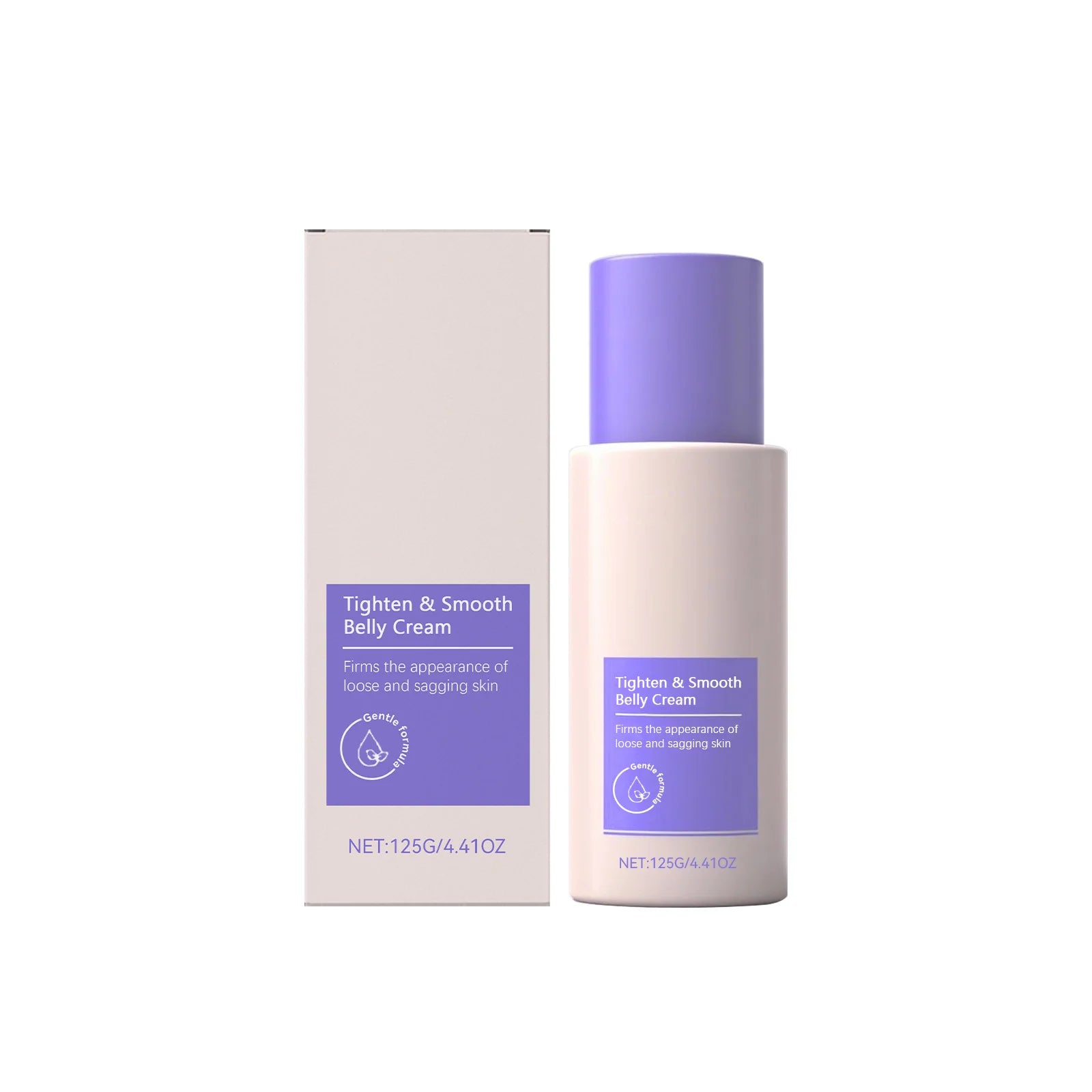 Rose Tighten Smooth Belly Cream — Reduces Stretch Marks, Increases Skin Elasticity & Body Shaping Lotion