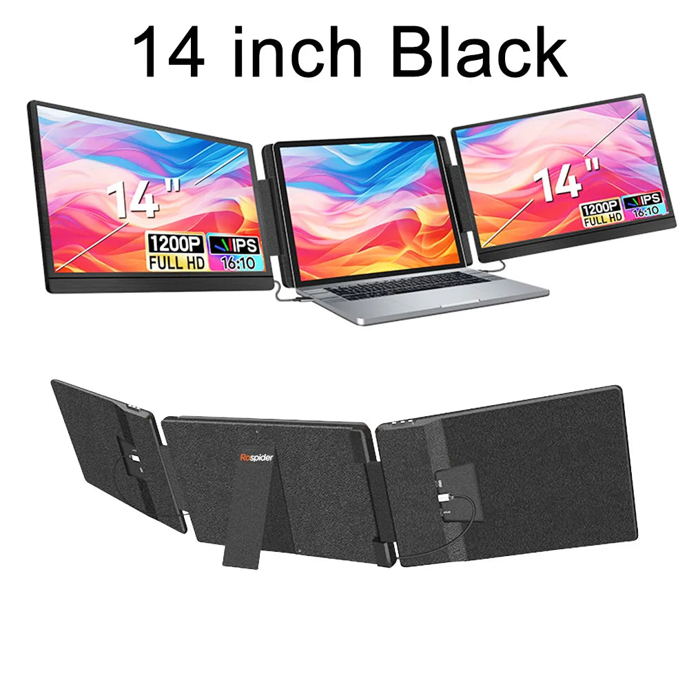 Dual Screen Laptop Extender – Portable IPS Displays