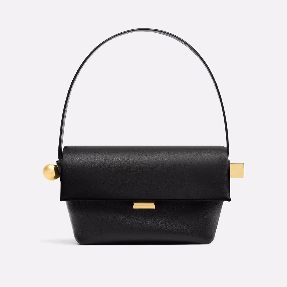 Luxury Soft PU Leather Flap Shoulder Bag – Fashion Designer Evening Clutch Handbag for Women