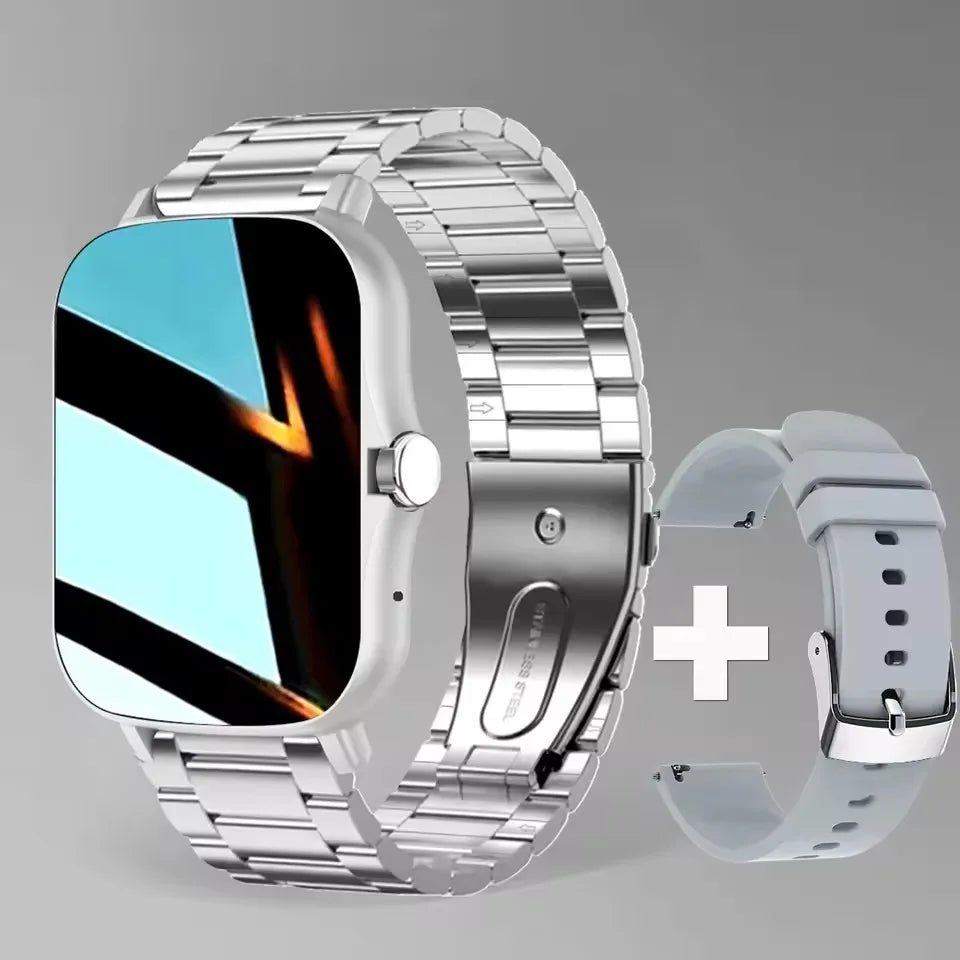 Smart Watch 2.01" HD Display | Answer Calls Sport Modes DIY Dial Weather Forecast Smartwatch