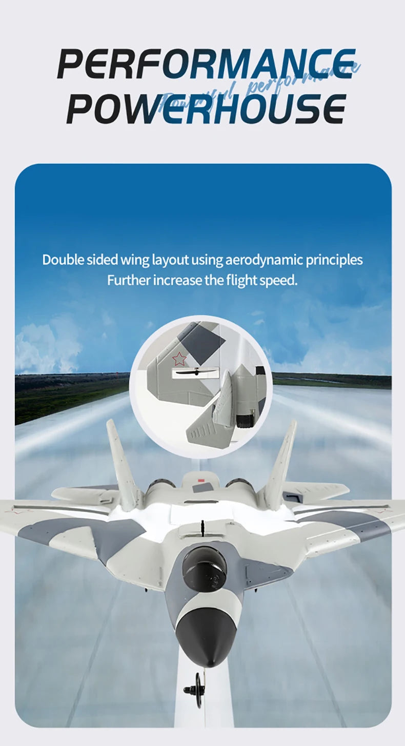 SU35 2.4G RC Foam Fighter Glider Airplane – Remote Control EPP Fixed Wing Plane