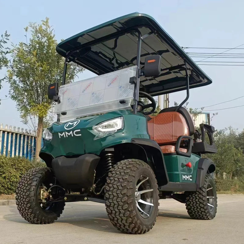 Supreme Luxury Electric Golf Cart — 4WD Off-Road 2/4/6 Seater, 48V–72V, 4–7.5kW