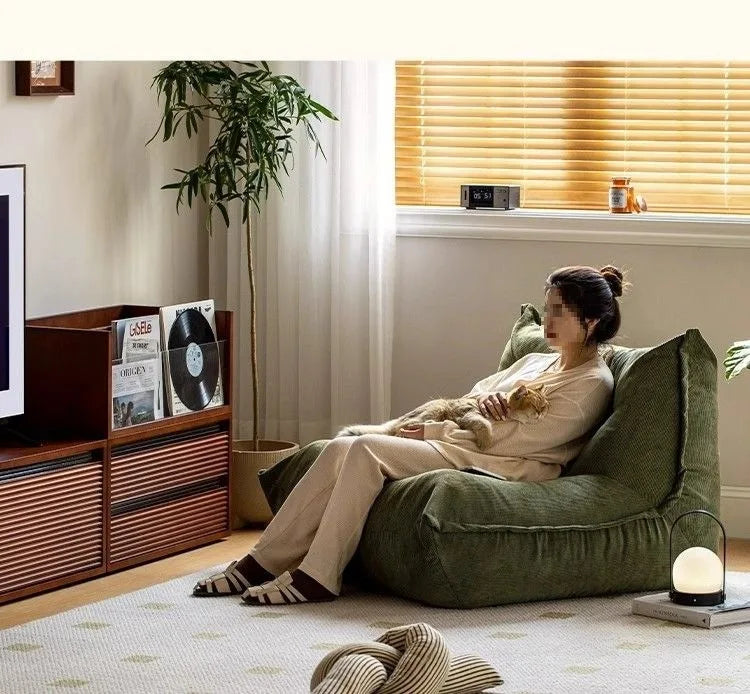 Caterpillar Floor Lounge Chair with Deep Seat