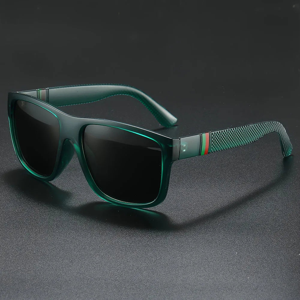 Polarized Fashion Sunglasses — UV Protection Square Frame for Men & Women