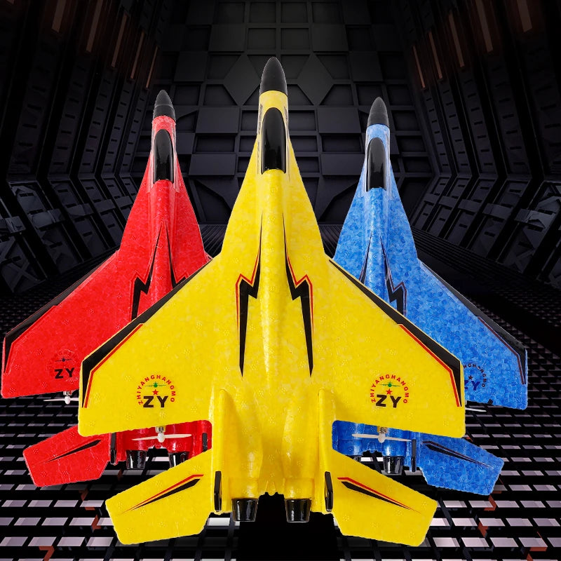 Parkten P320 2.4G RC Fixed Wing Glider Airplane – Hand Throw Foam Fighter Plane for Boys