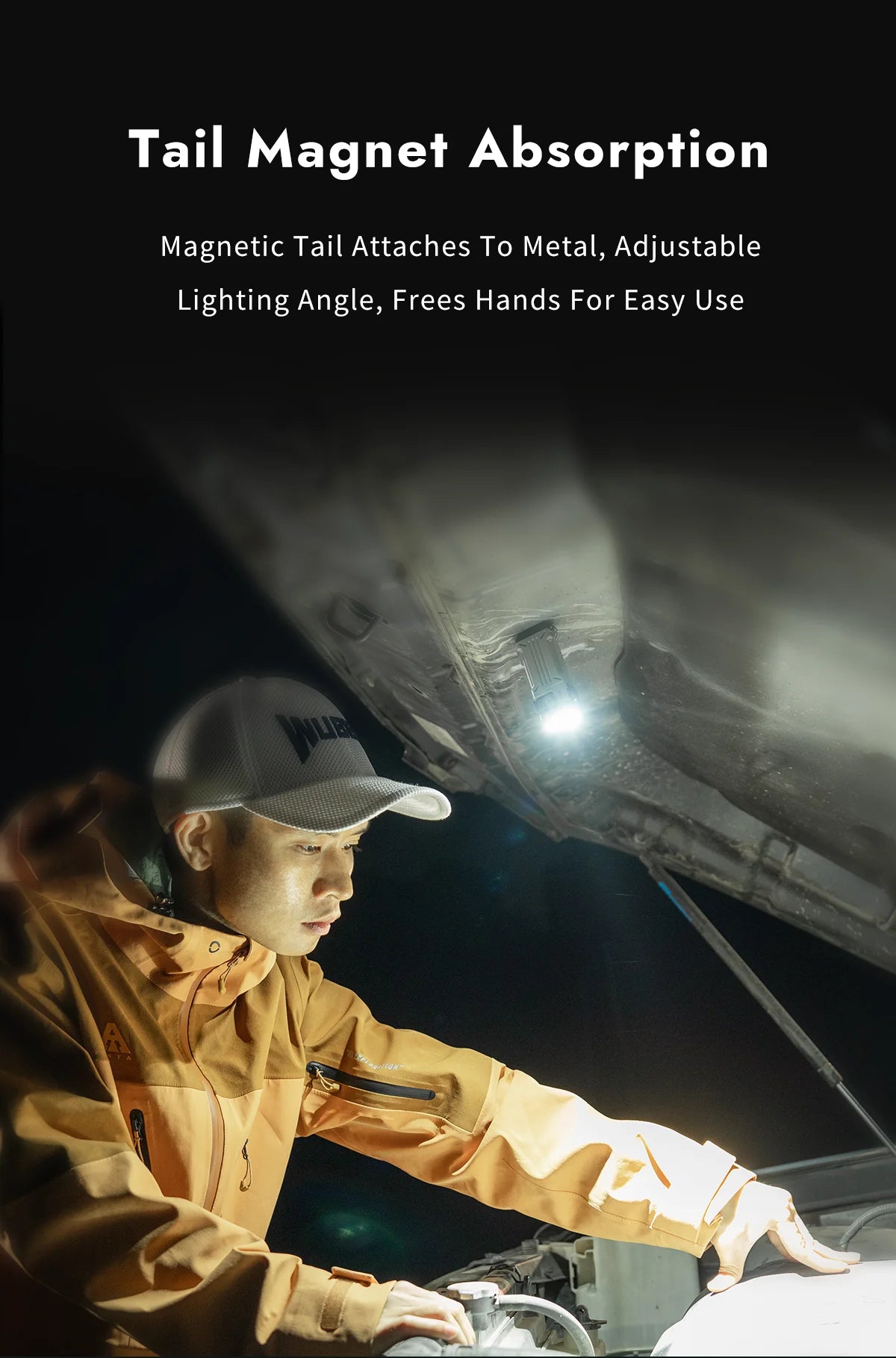 WUBEN X2 PRO+ 1500 Lumen USB-C EDC Flashlight – Dual 920mAh Battery, Pocket Clip & Magnetic Tail