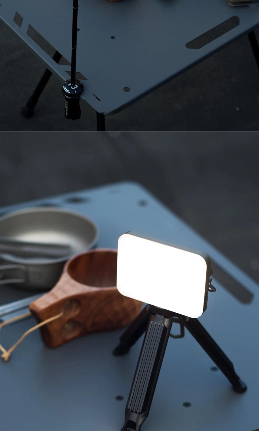 5000mAh LED Camping Tent Light – Rechargeable Waterproof Portable Hanging Emergency Lantern
