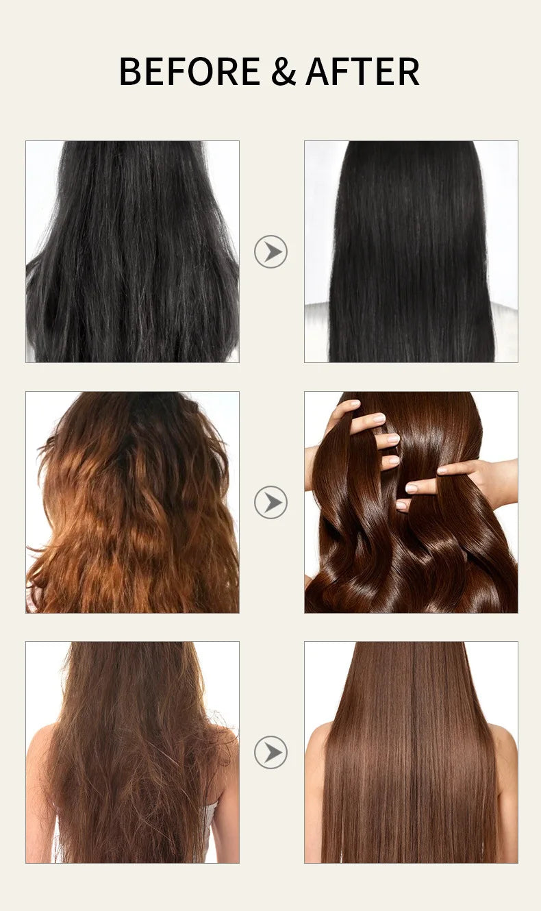 Moroccan Pure Argan Oil Hair Treatment — Leave-In Frizz & Dryness Repair Oil