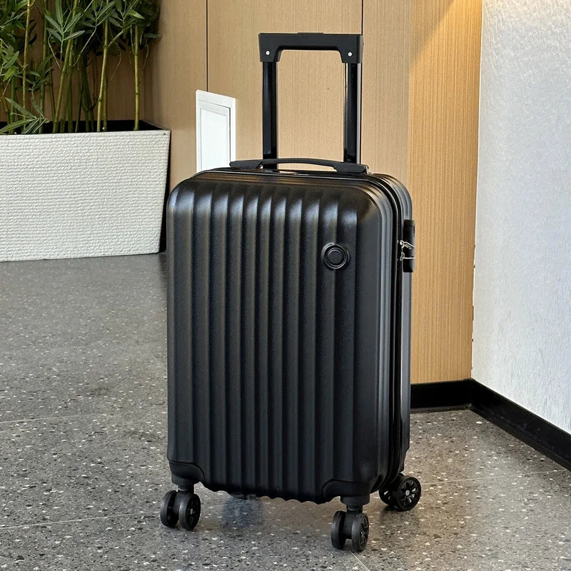 20" PC Hard Shell Carry-On Trolley Case — Compression Resistant