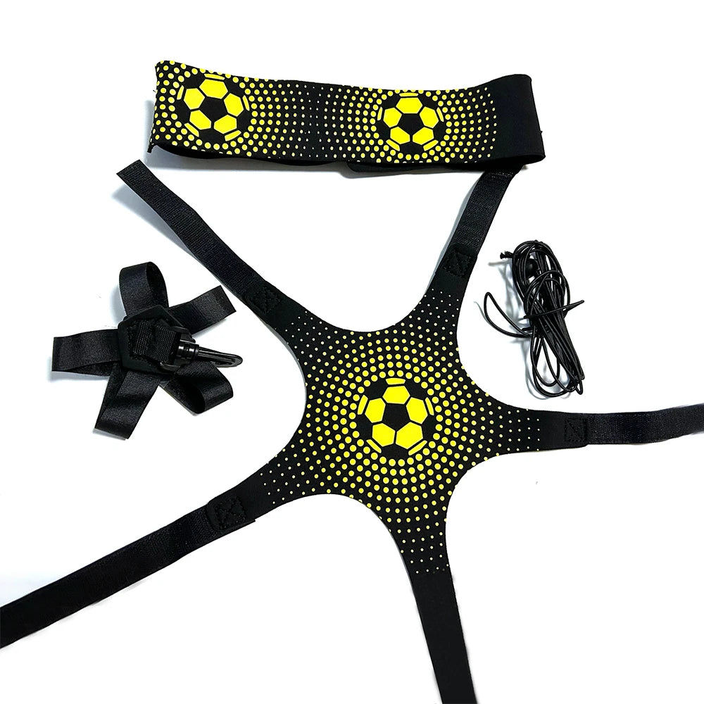 Football Soccer Training Belt – Kicking Belt & Trainer Mat for Adults & Kids Soccer Practice