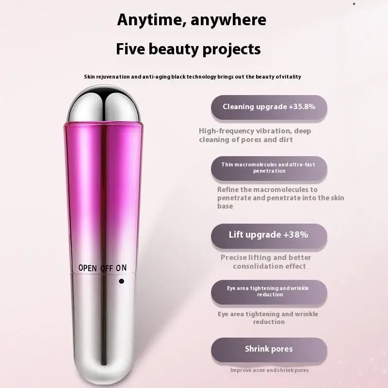 Electric Facial Massager – Skin Cleansing, Lifting, Rejuvenation & Serum Absorption Beauty Tool
