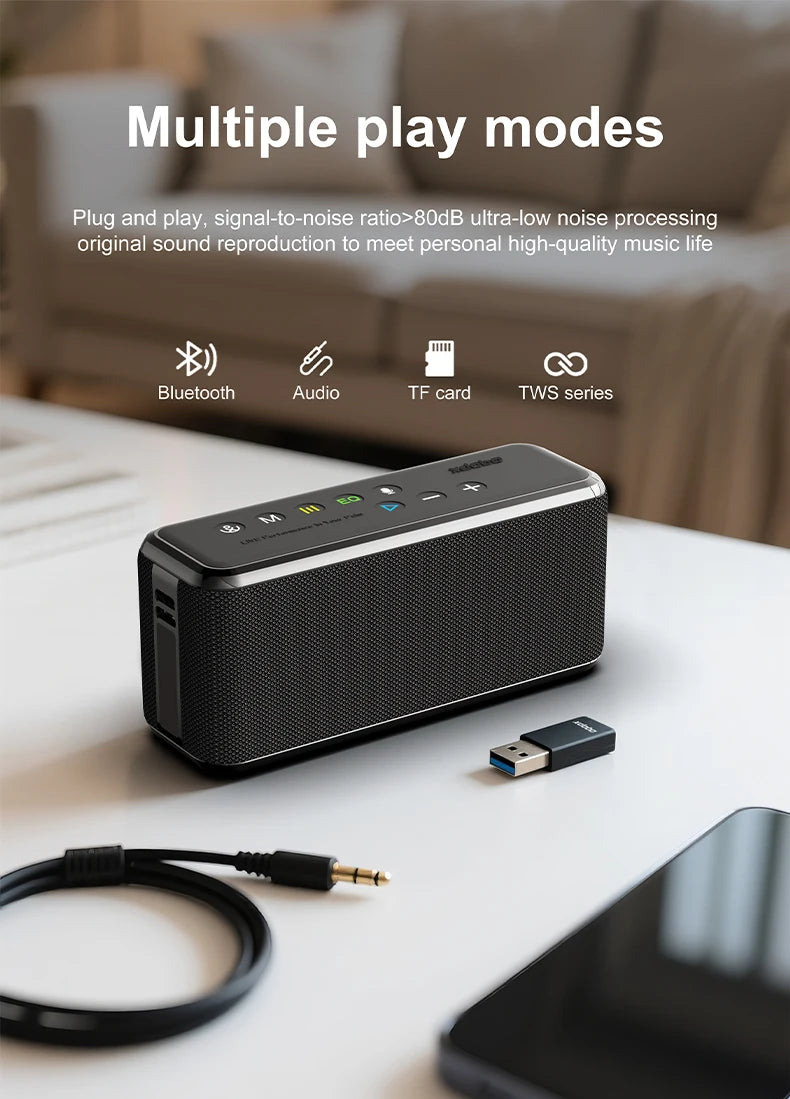 XDOBO X8 Max Portable Bluetooth Speaker — High-Power Outdoor Sound with LED Lights