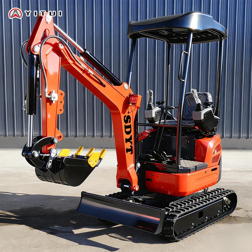 2 Ton Crawler Mini Excavator – Euro 5 / EPA / CE Certified with Multi-Tool Support