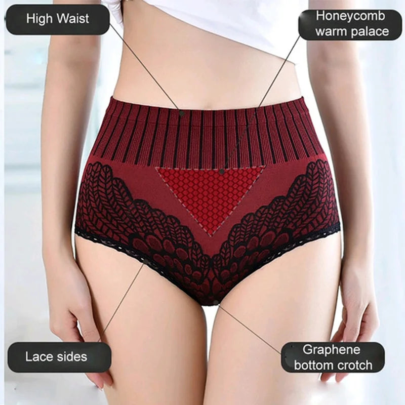 Women's Solid Lace Briefs