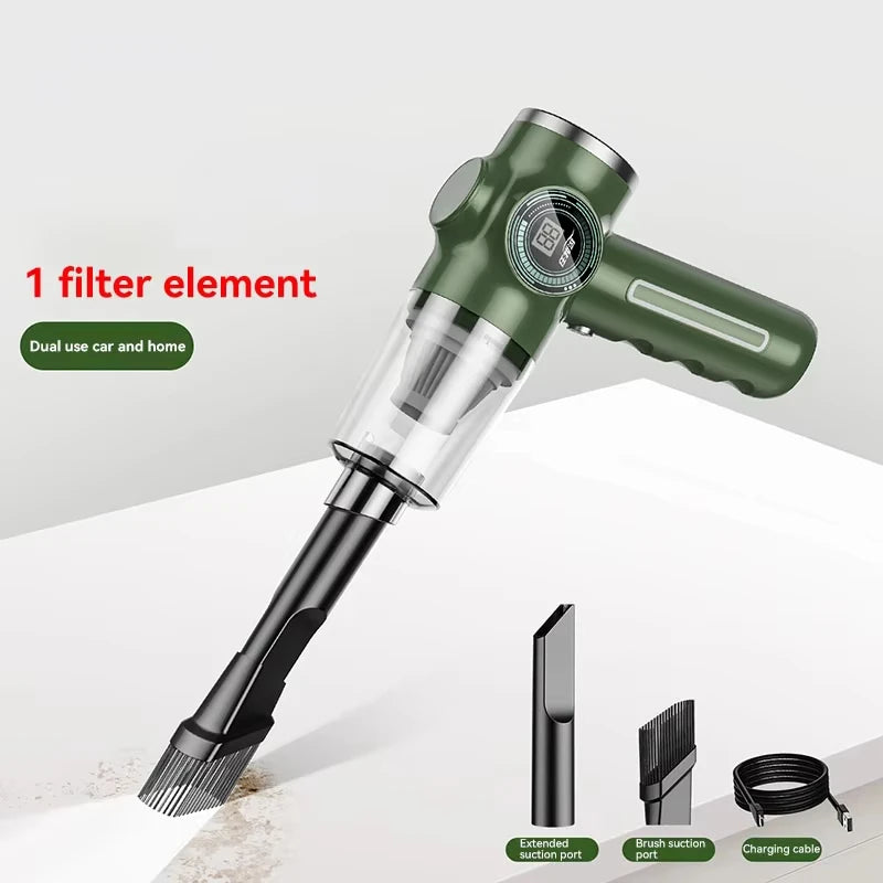 Cordless Handheld Car Vacuum with Washable Filter