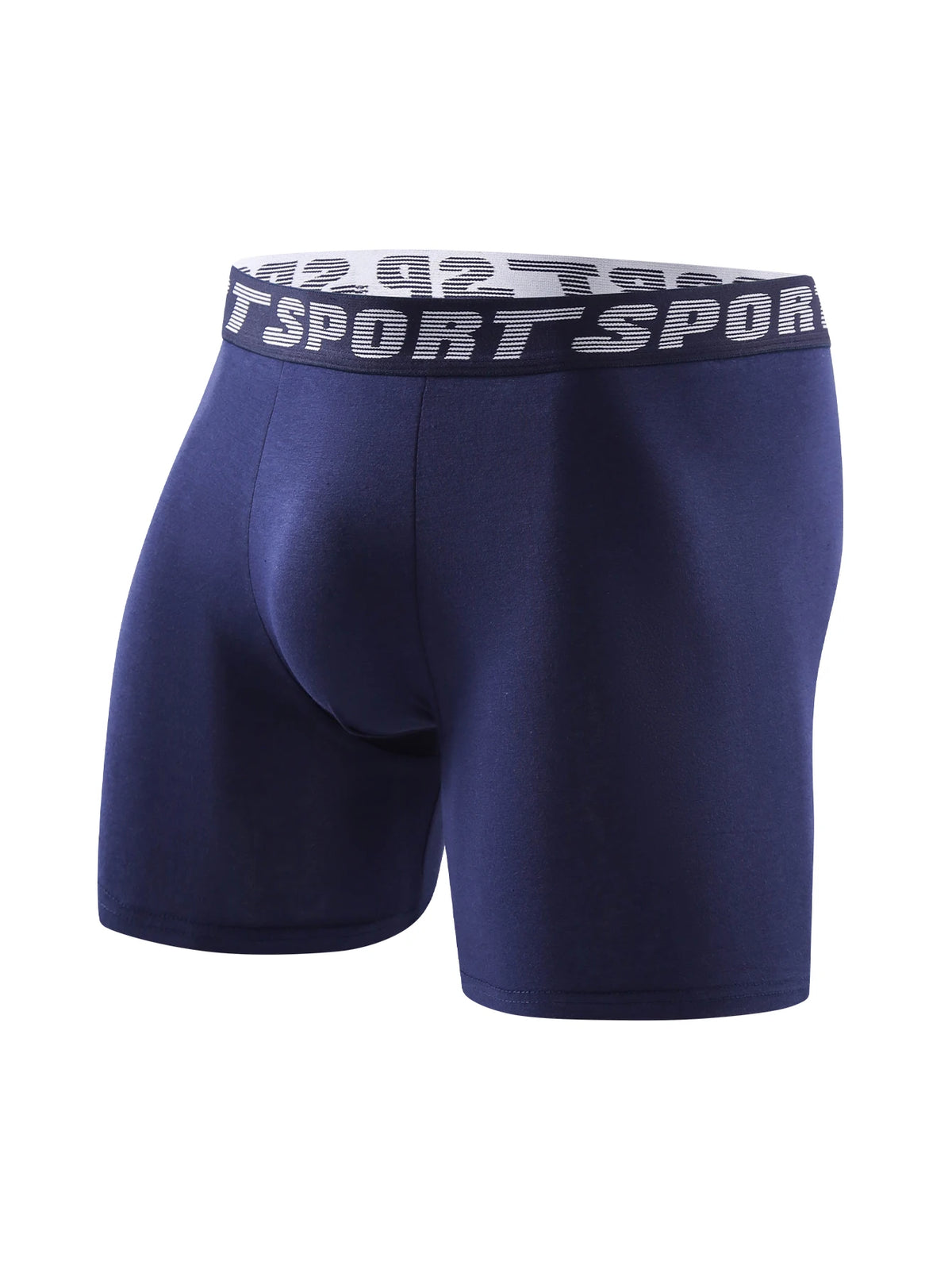 Men's Long-Leg Stretch Boxer Briefs, 8-Pack