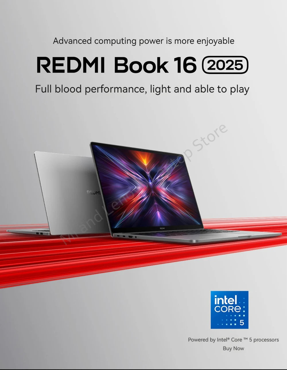 Xiaomi Redmi Book 16 2025 – Intel Core 5-220H, 16GB/32GB DDR5, 512GB/1TB SSD, 16" 2.5K 120Hz, Win11