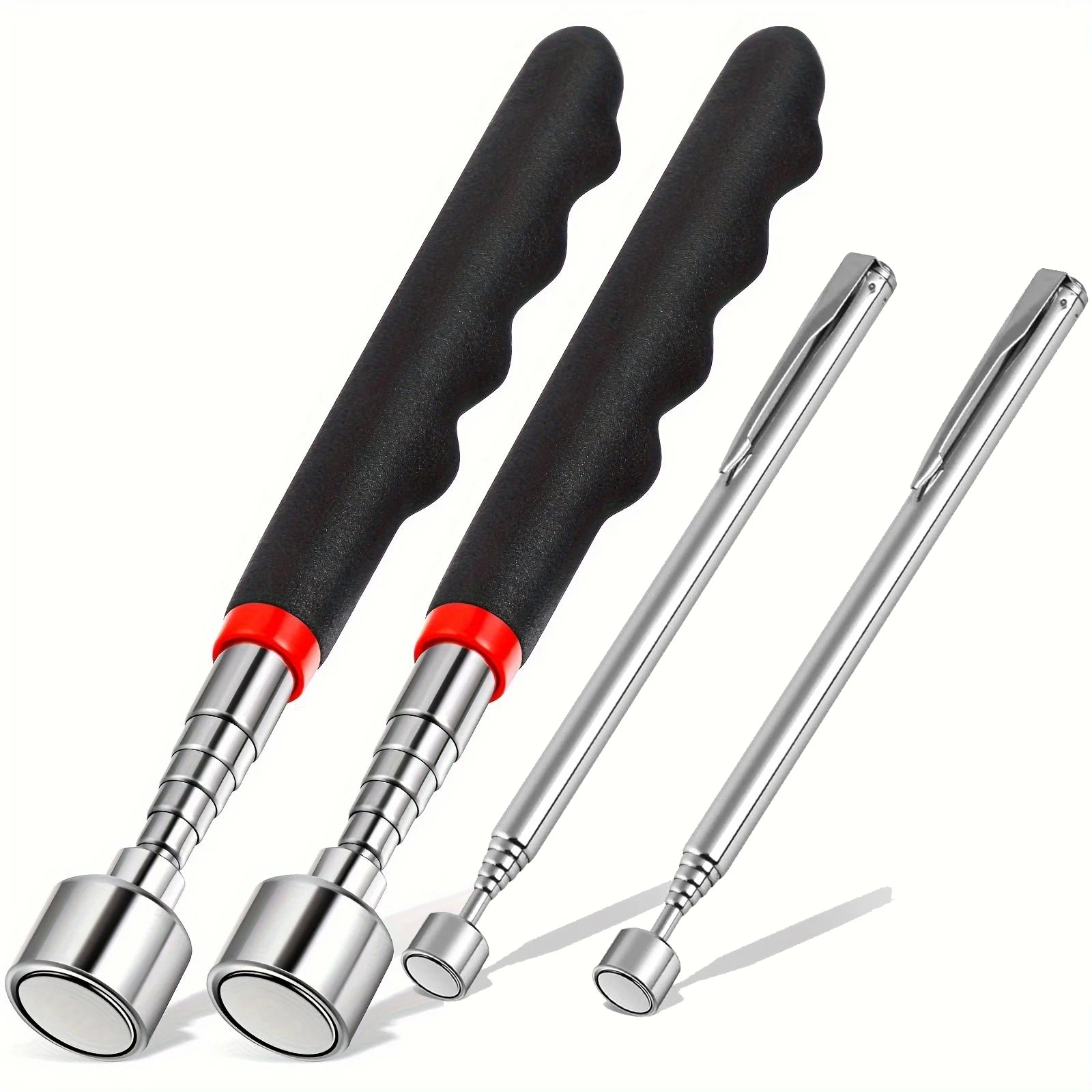 Reach the Unreachable. — Telescopic Magnetic Pick-Up Tool | Extendable Magnet for Hard-to-Reach Areas, 1pc & 2pc