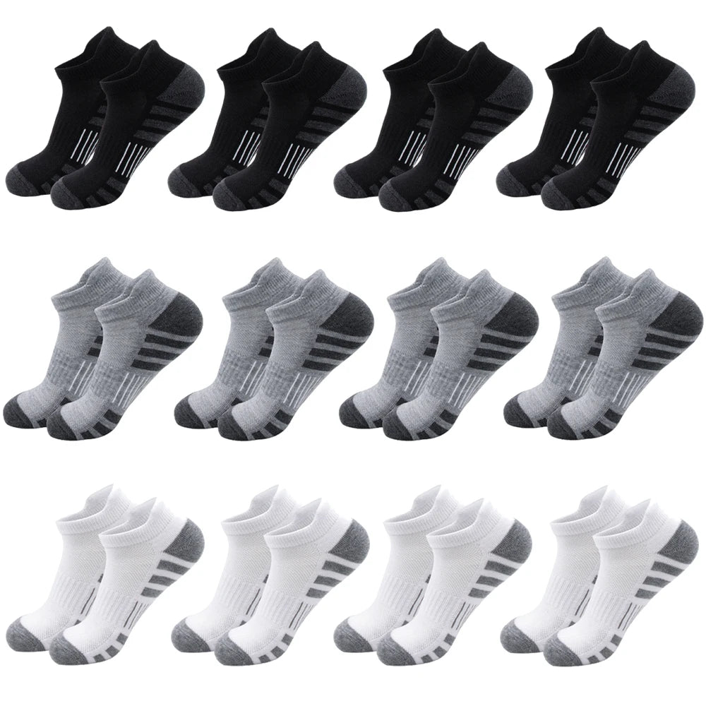 Cushioned Ankle Athletic Socks – Low-Cut Tab Multipacks