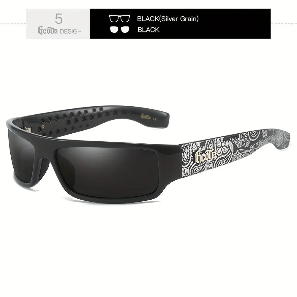 GCOTX Full Rim Polarized Sunglasses | 8 Colors UV400 Protection for Men & Women