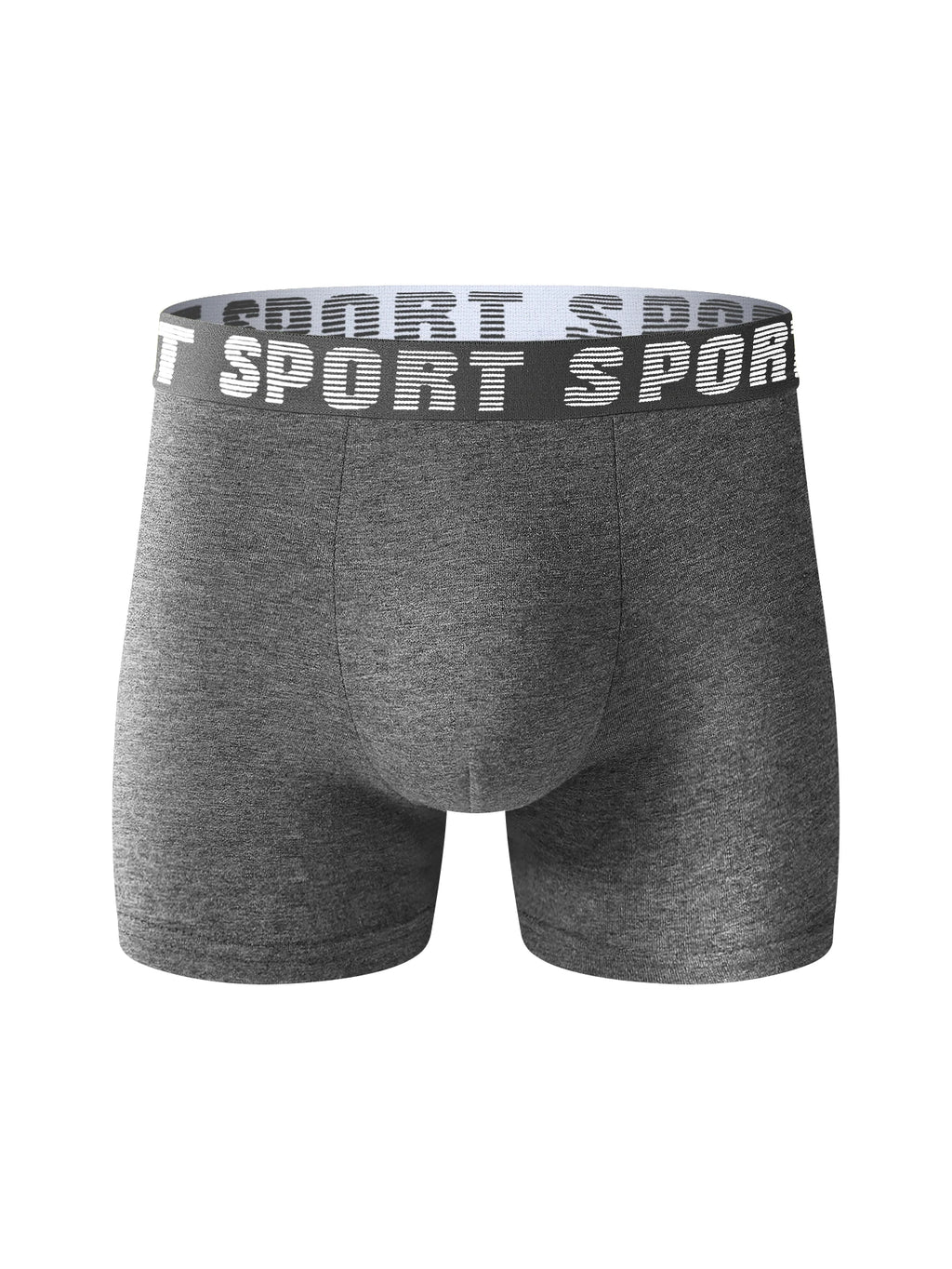 Men's Long-Leg Stretch Boxer Briefs, 8-Pack