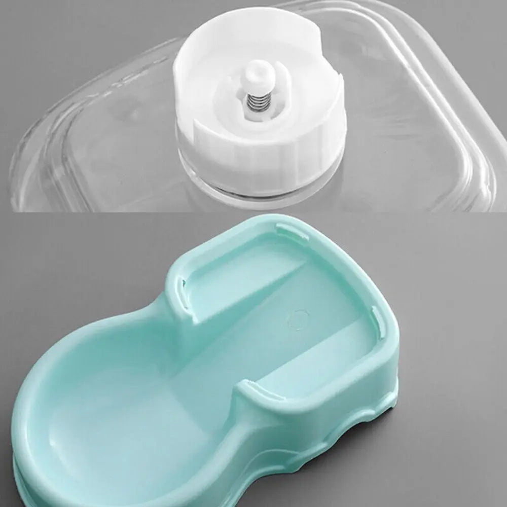 3.8L Automatic Pet Water Fountain & Food Dispenser