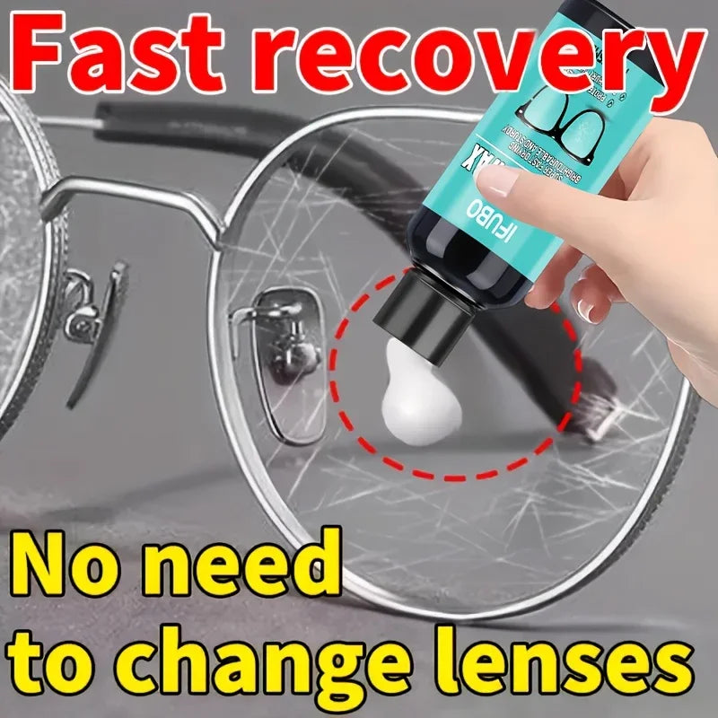 Restore Your Lenses in Minutes — Eyeglass Scratch Repair Cream | 35g, Polishes & Buffs Minor Scratches on Lenses & Frames