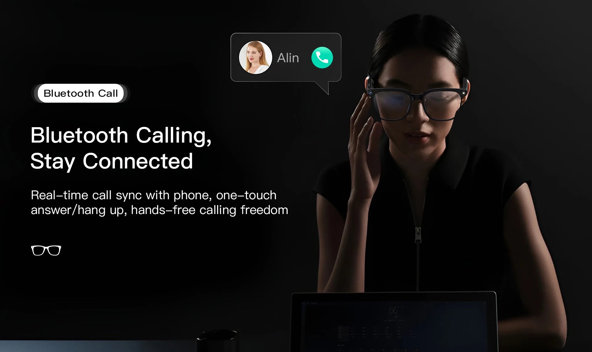 4K 8MP AI Smart Glasses — HD Camera, 150+ Language Translation, ChatGPT, WiFi & Bluetooth Calling