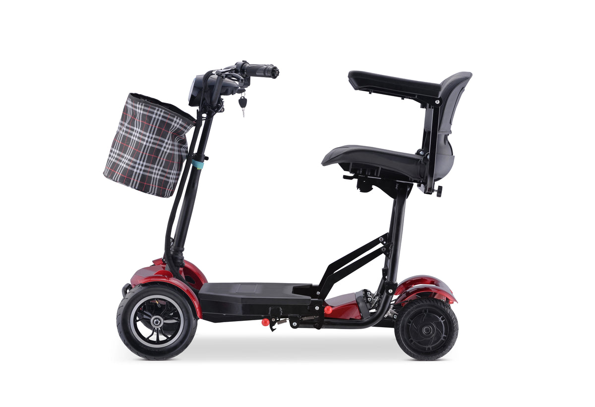 Heavy-Duty 4-Wheel Mobility Scooter, Foldable