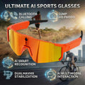 Break Every Language Barrier — AI Voice Translate Smart Glasses | 1200P HD Camera, Bluetooth 5.3, Anti-Shake & Polarized Lens