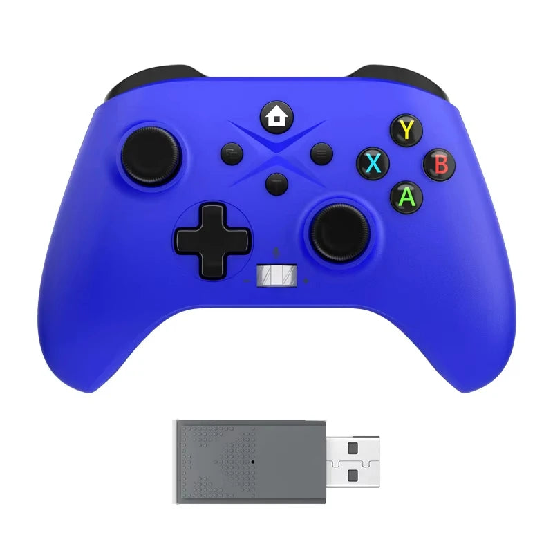 Wireless Xbox Gamepad – 2.4G, Dual Vibration, 6-Axis Gyroscope for Xbox One/S/X, Win 7/8/10