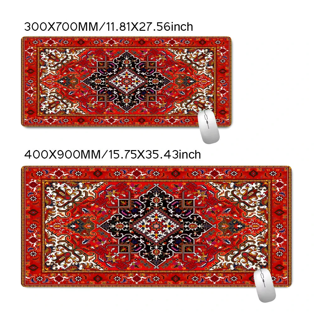 Persian Rug XXL Gaming Mouse Pad — Large Vintage-Style Desk Mat