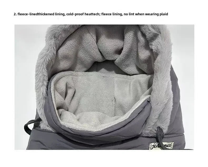 Winter Trapper Hat with Fleece Lining and Ear Flaps