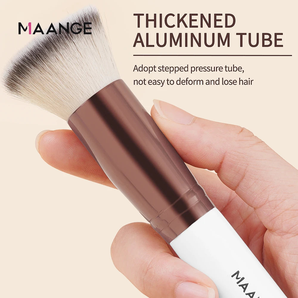 MAANGE Single Makeup Brush with Box — Foundation & Blush