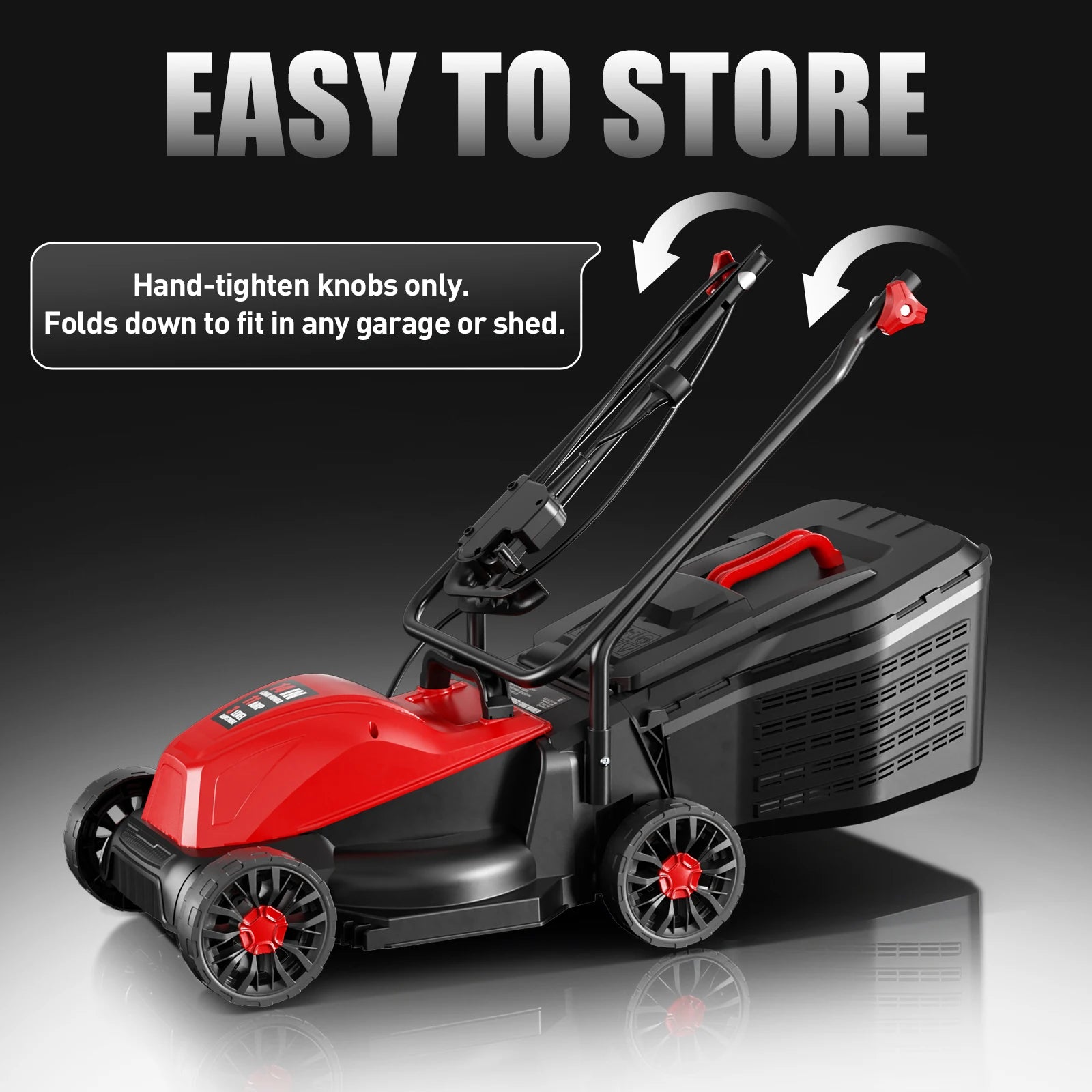 14-Inch Corded Electric Lawn Mower | 11 Amp 3650RPM, 2-in-1 Mulching & 25L Bag, 3-Position Height Adjustment