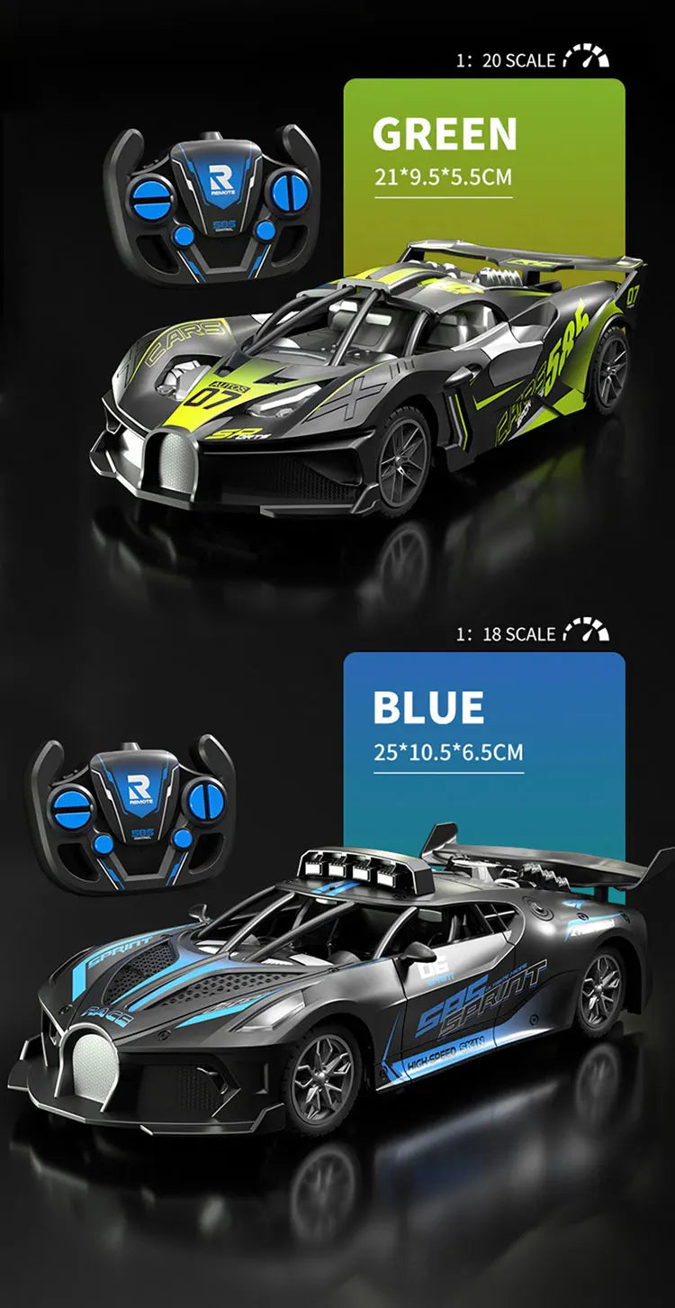4CH High Speed RC Drift Racing Sports Car – Electric Remote Control Toy Vehicle for Boys & Kids
