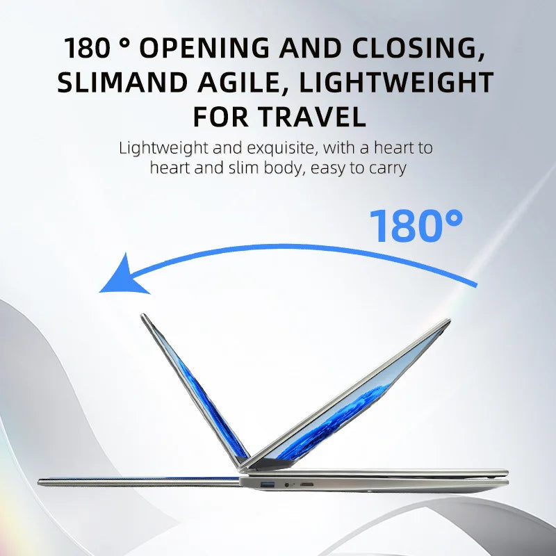 14.1" Intel Core i3-6100U Ultra Slim Laptop – Up to 32GB DDR3, 2TB SSD, Windows 11 Pro